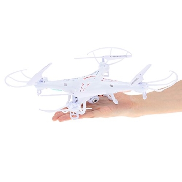 GoolRC X5C Quadrocopter Drohne Weiß 2,4Ghz mit HD Kamera 3D + 4* 600mAh GoolRC Ersatzakku - 9