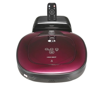 LG - CE VR 64701 LVMP Roboterstaubsauger (Dual Eye 2.0, Smart Turbo Modus) dunkel rot/schwarz - 4