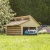 Mähroboter Garage RoboGard Home aus Holz - für alle gängigen Rasenroboter - 2