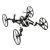 NINETEC Spyforce1 Mini HD Video Kamera Drohne Quadrocopter Ufo 2.0 MP 1280x720 - 5