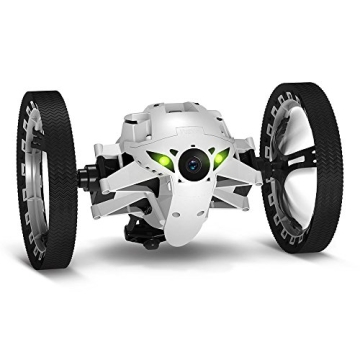 Parrot Jumping Sumo Minidrone (WiFi, Wide Angled Kamera) weiß - 1
