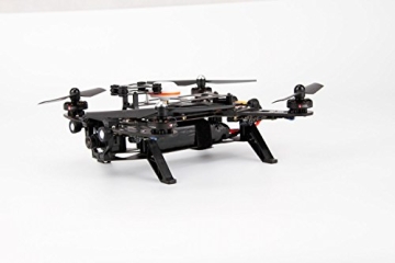 XciteRC 15003600 - FPV Racing-Quadrocopter Runner 250 RTF - FPV-Drohne mit HD Kamera, Akku, Ladegerät und Devo 7 Fernsteuerung - 3